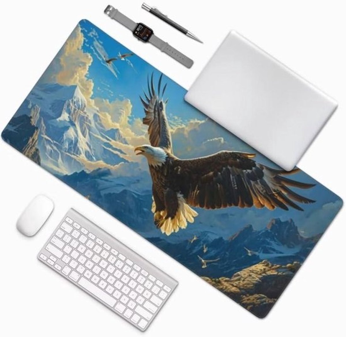 Grote Muismat - Bureaumat Desk Pad - Gaming en Kantoor - Waterdicht en Duurzaam - 70 x 40 cm