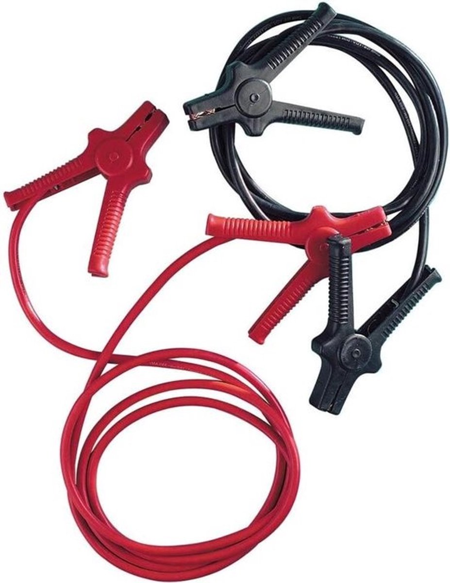 Startkabels - Accukabels - Auto Starten - 25 mm² - 35 m - Zwart