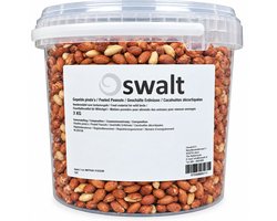 Oswalt - Gepelde Pinda's in Emmer - 3KG - Buitenvogelvoer