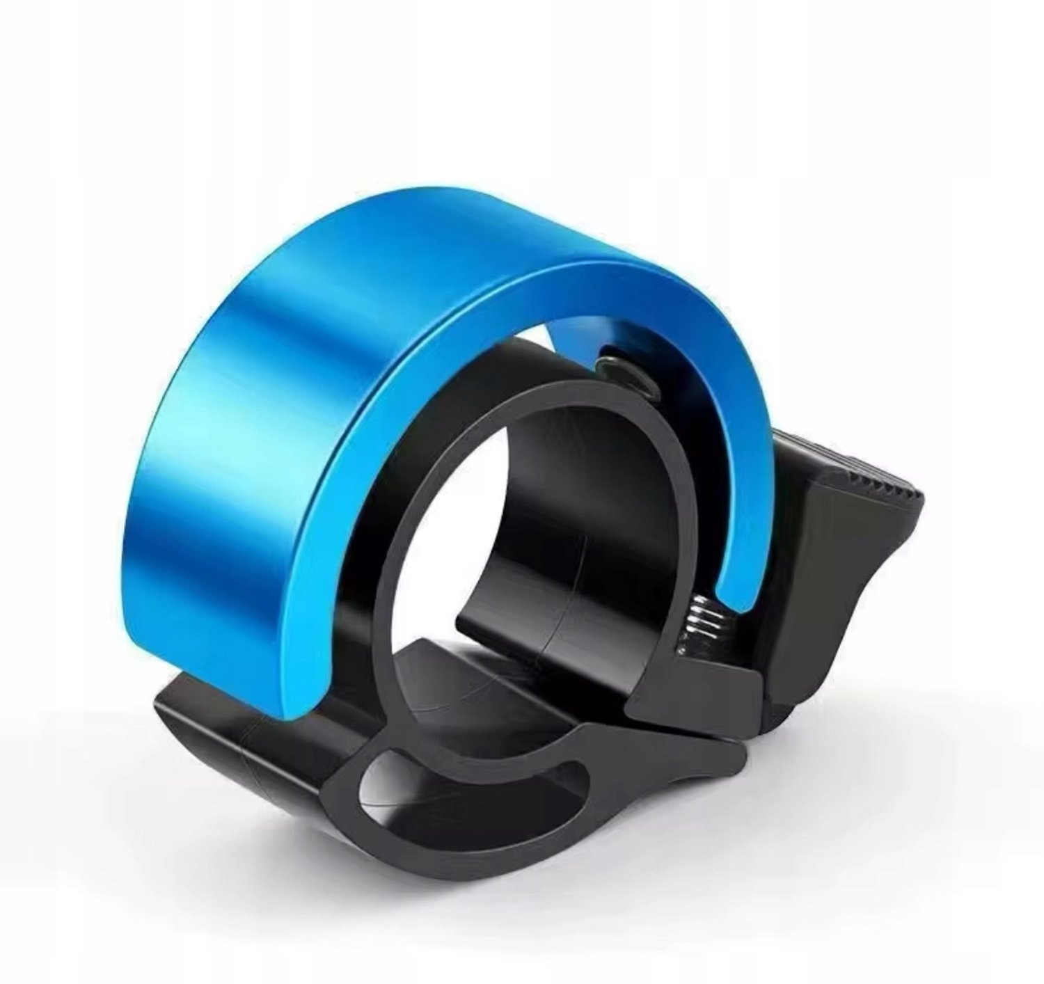 Luid Blauw Aluminium Fietsbelletje - Universeel 22-23mm