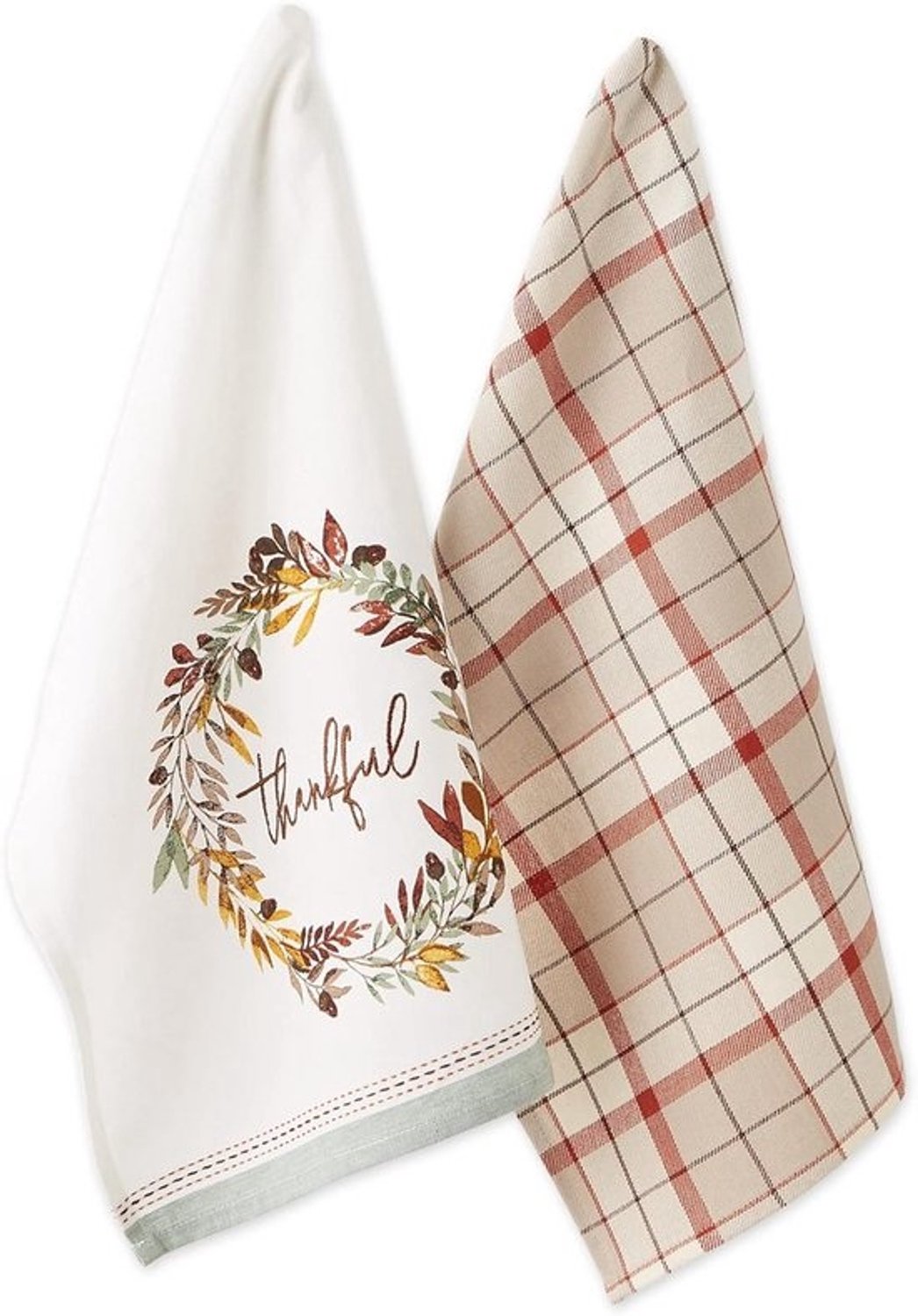 Set van 2 Herfst Vaatdoeken - Absorberend en Decoratief Keukentextiel