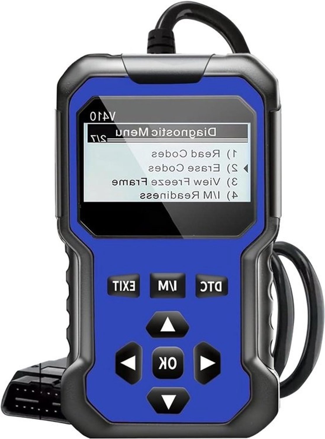 OBD-scanner - Autocodelezer Diagnoseapparaat - Motorproblemen Opsporen - Meertalige Ondersteuning - 12 x 7 cm - Meerkleurig