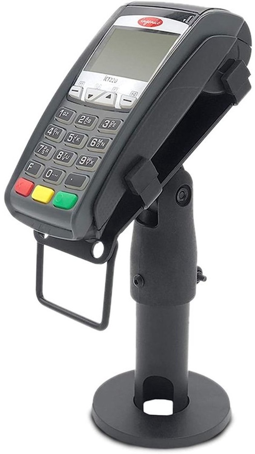 POS Terminal Houder - Betaalautomaat Stand - Klantbetalingen Vereenvoudigen - 180° Draaibaar 45° Kantelbaar - Niet gespecificeerd - Zwart