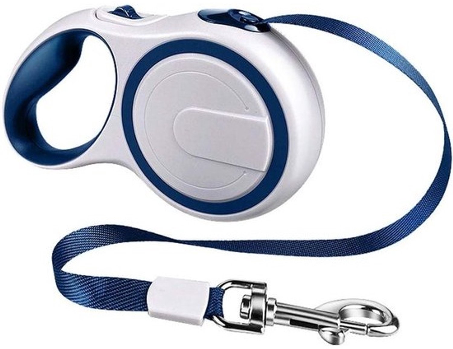 Retractable Dog Lead, Dog Automatic Retractable Traction Rope High Density Braid Durable Anti-winding Single Handbrake, 5m