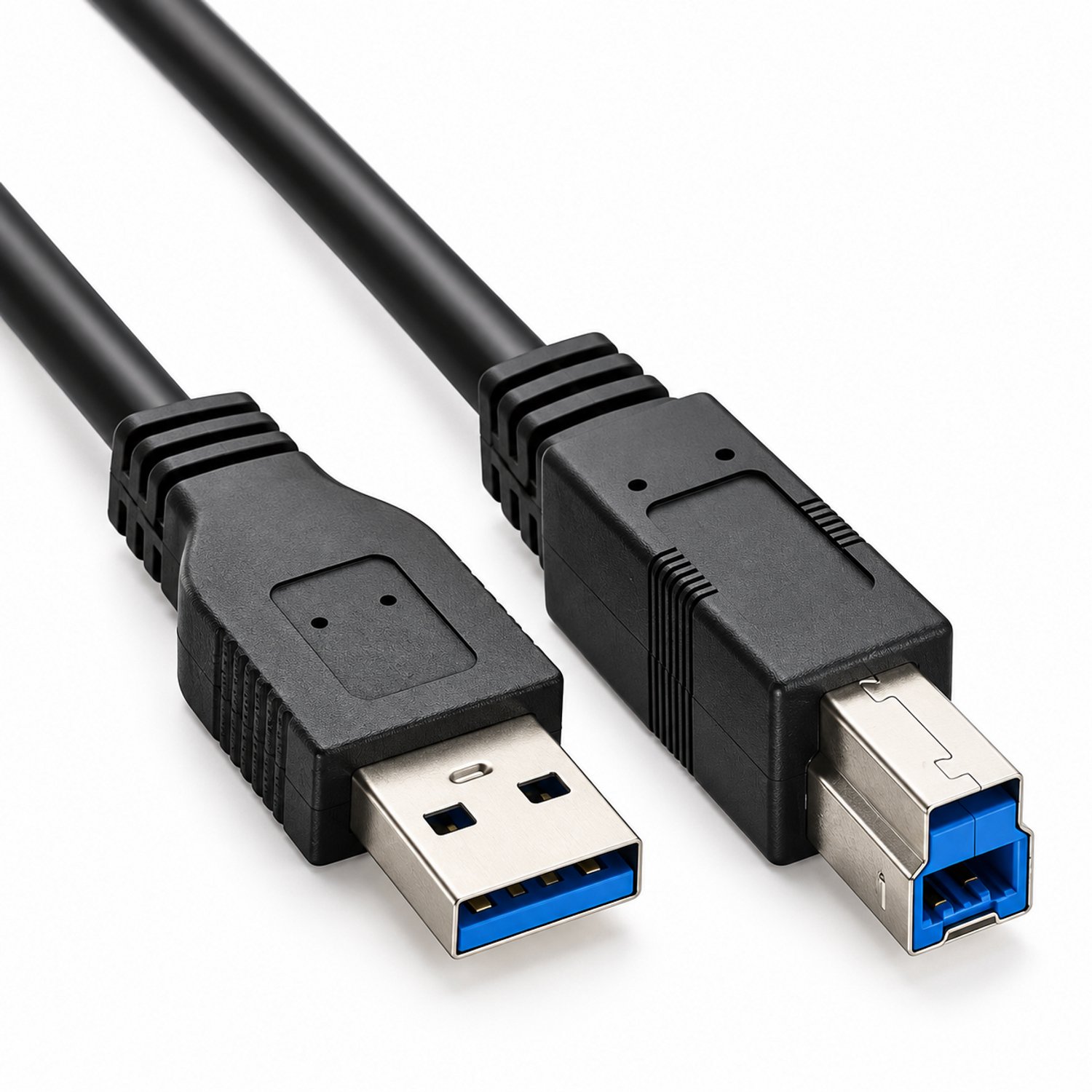 Nereb – 1 Meter USB 3.0 Printerkabel - USB-A naar USB-B 3.0 - 5 Gbit/s