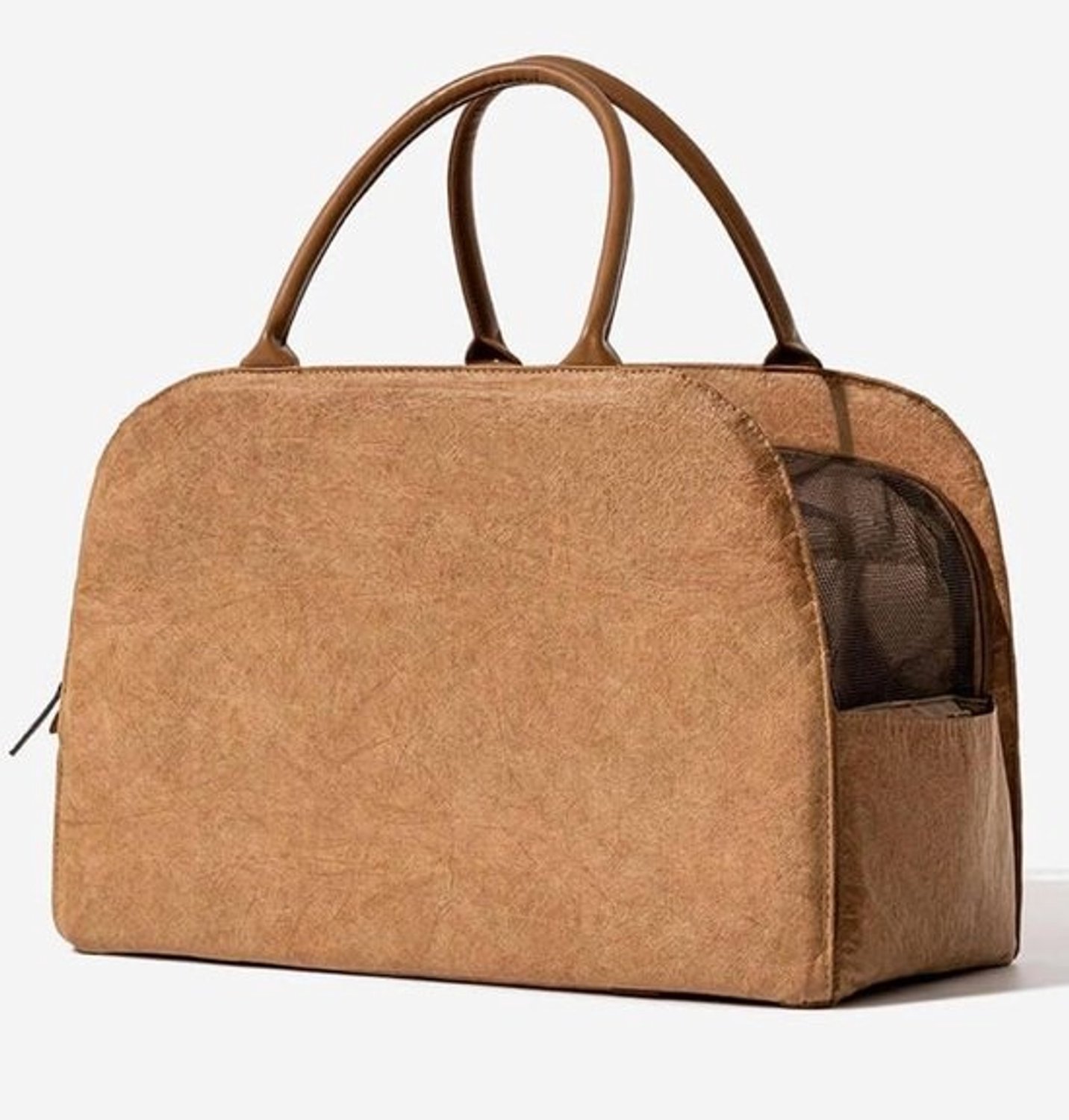 Autostoel Hondentas - Reismand Kat - Veilig Reizen - 2-in-1 Middenconsole - 43x23x25 cm - Zwart