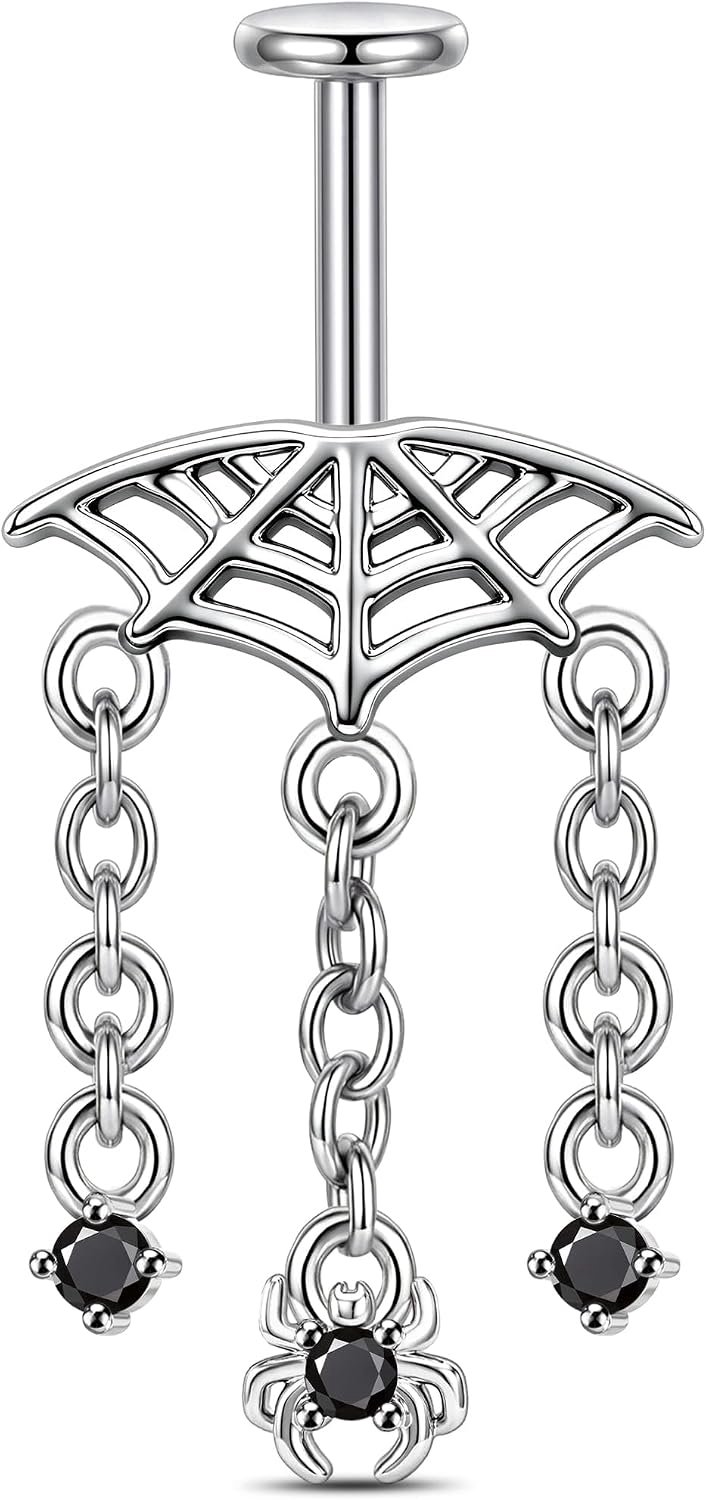 Halloween sieraden - 16G verborgen helix - verticaal rook - trendy voor vrouwen en mannen - Vemera