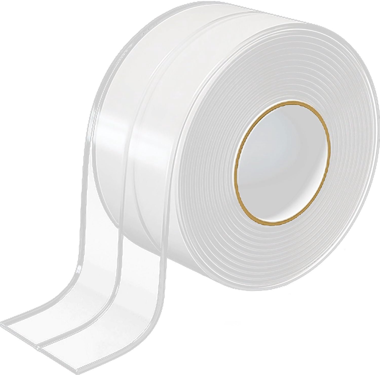 Sealing tape waterproof 3.2 m x 38 cm - transparant PVC - zelfklevend - eenvoudig aan te brengen voor badkamer - ShopVlot