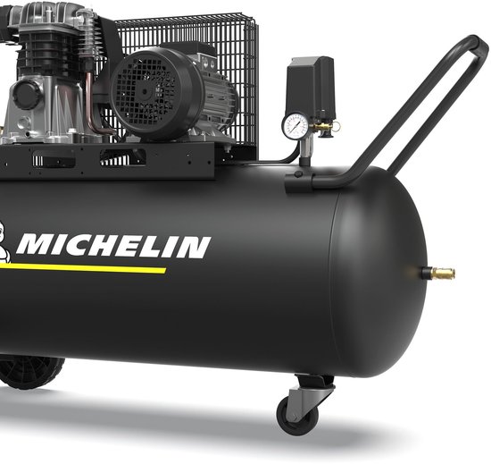 Michelin MX CLASSIC PRO 150-3M | Oliegesmeerde compressor | 10 bar | 3.0 pk / 2.2 kW | 365 l/min | 150 l — afbeelding 4
