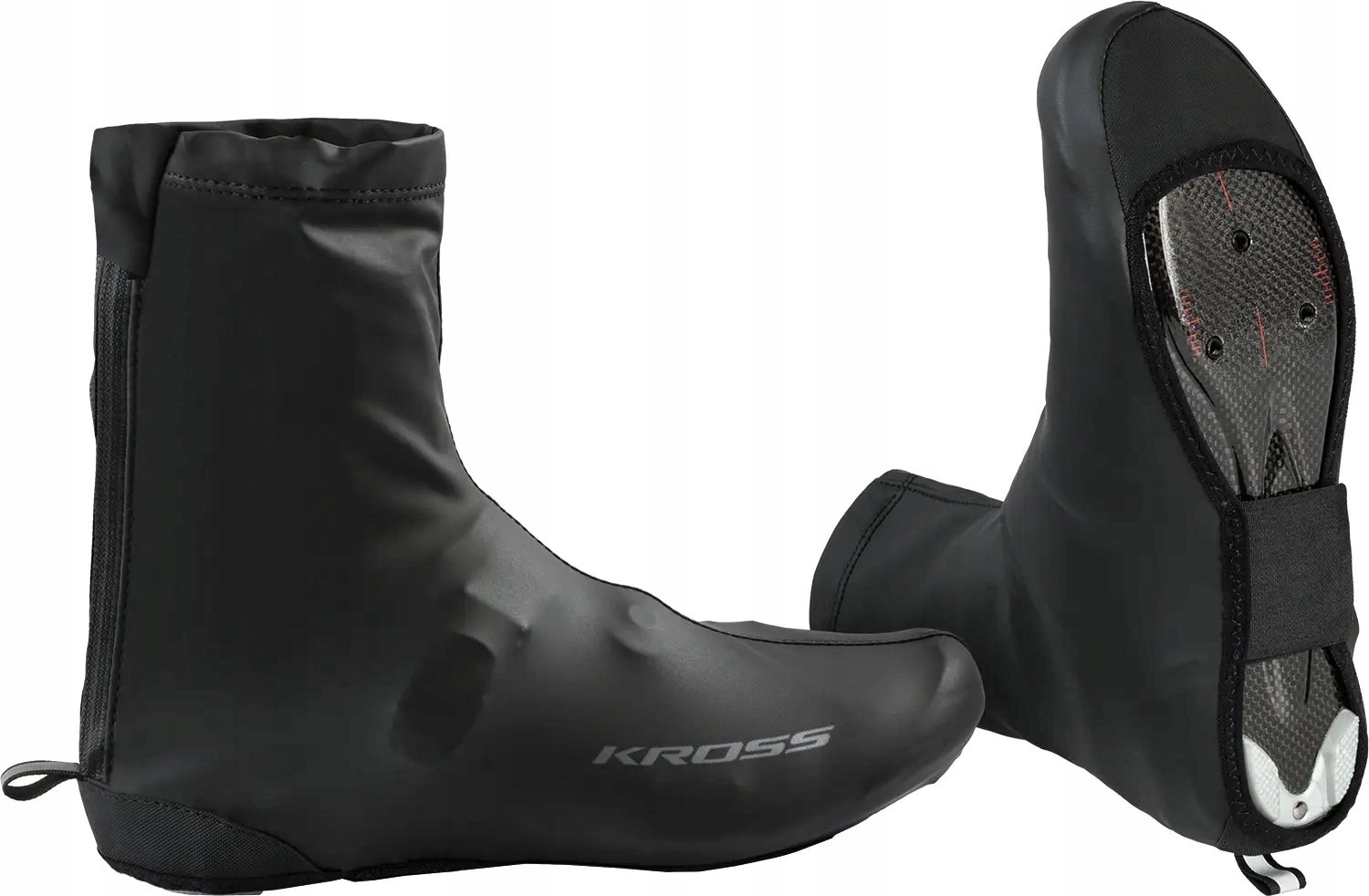 Kross Raincover 2.0 Fietsschoenovertrekken Maat S (36-38) Zwart