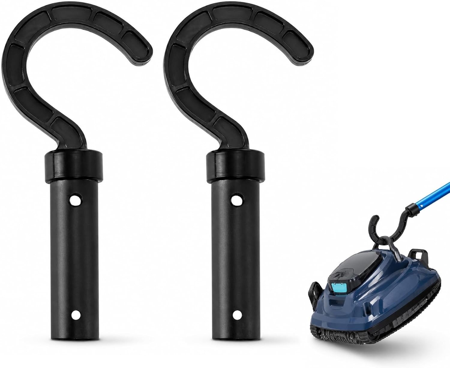 Haken voor zwembadrobots - 2 stuks, geschikt voor robotzwembadreinigers, vervangingshaken en accessoires