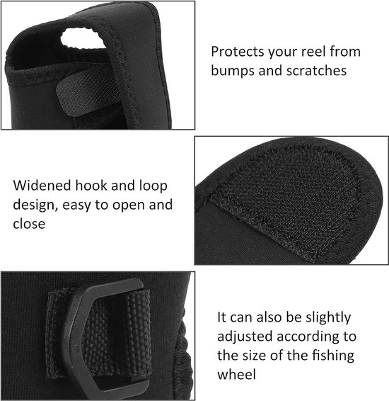 Visserij molenhoes - Baitcasting reel cover - Hoogwaardige nylon - Eenvoudig te dragen - ShopVlot — afbeelding 4