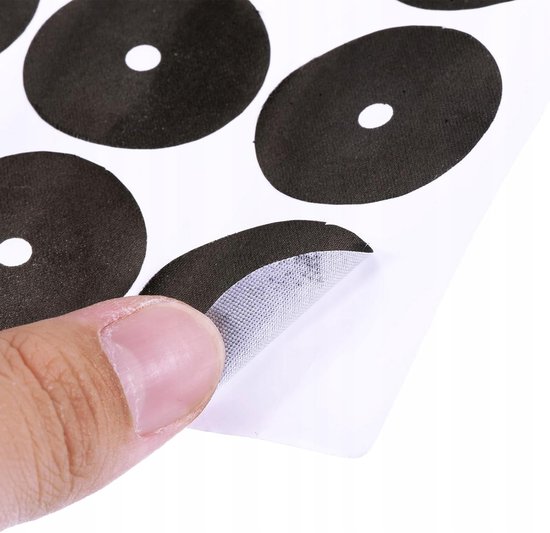 45 Zwarte Biljart Markers - Precisie Oefeningen — afbeelding 3
