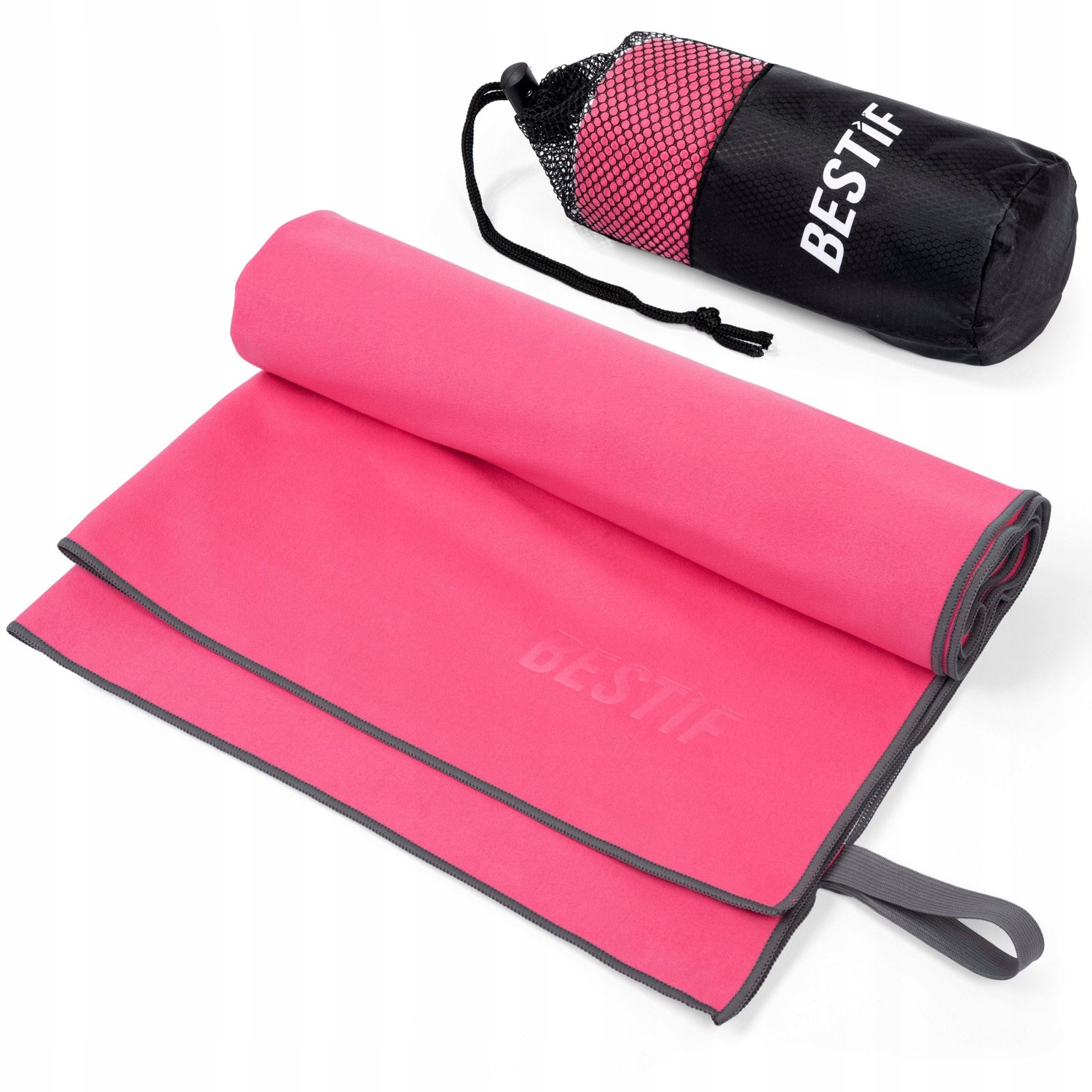 Sneldrogende microvezel handdoek 100x50 cm - Sport & Strand