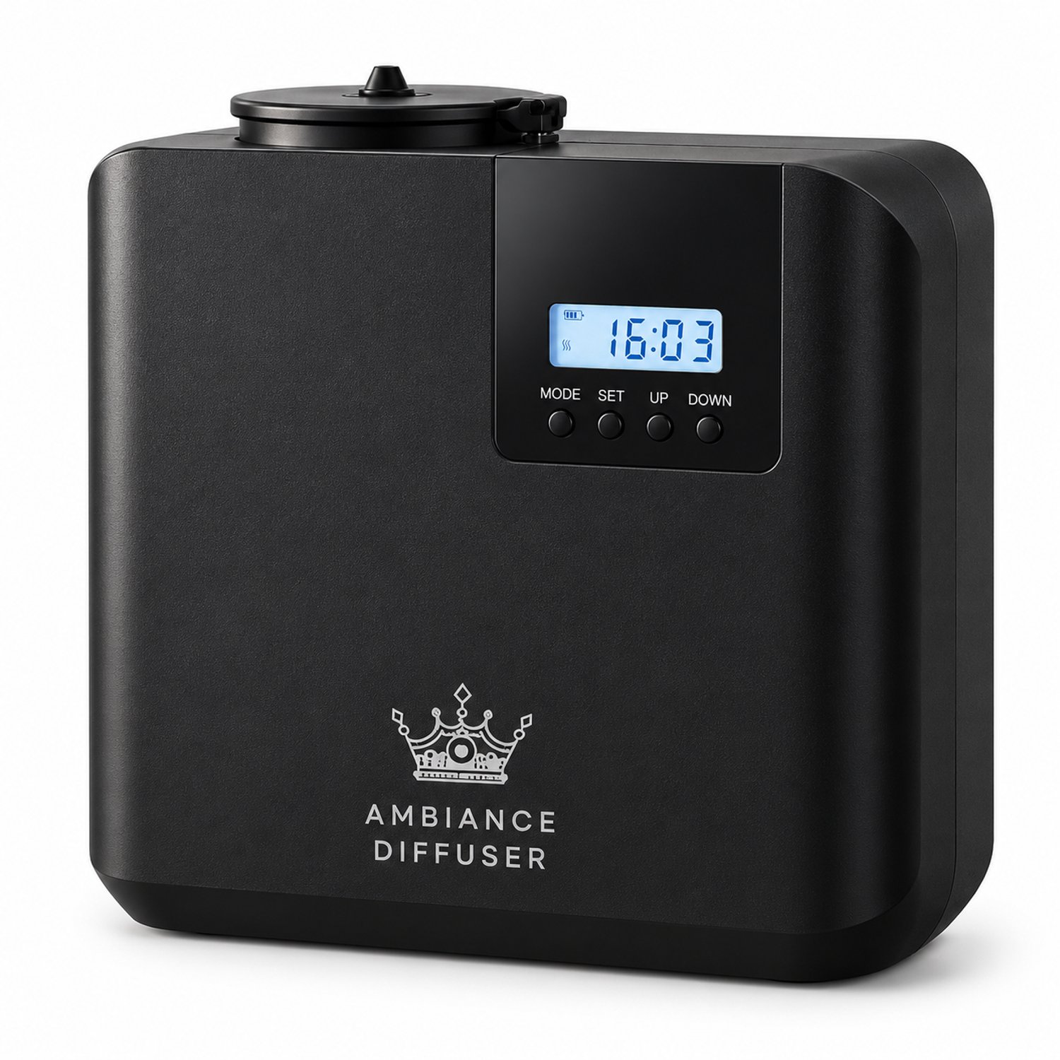 Ambiance Diffuser M42 Geurmachine – Professionele Aroma Diffuser voor Grote Ruimtes – Smartphone App – Timer – Geurintensiteit Instelbaar – Zwart
