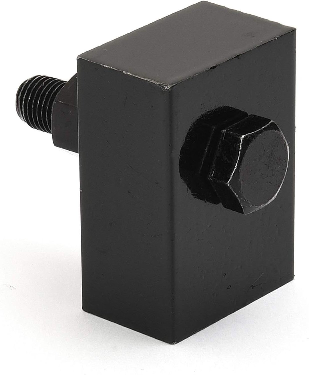 Headlight mounting block 45 mm hoog - zwart - 3/8"-24 UNF draad - voor Harley-Davidson en custom bikes - Homevero
