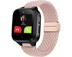 Magnetic Watch Bands 16mm for XPLORA Kidzi/Xplora X5 Play/XGO 2/XGO 3 Strap Children Nylon Cotton Braid for Girl Boy - ShopVlot