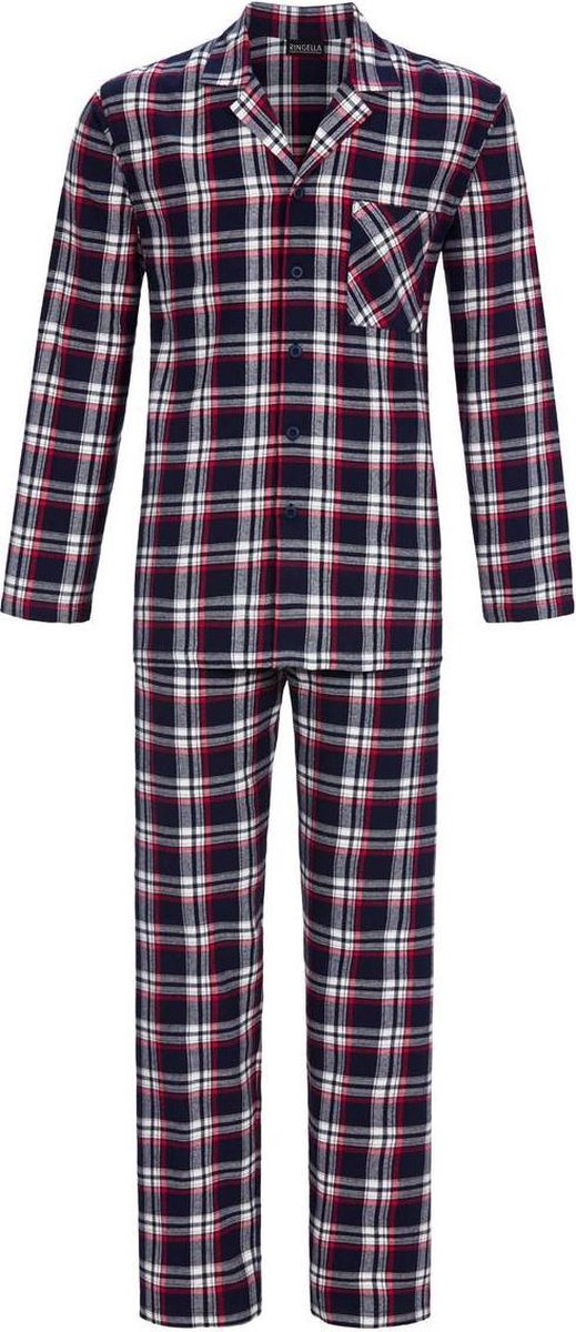 Flanellen heren pyjama Ringella | bol.com