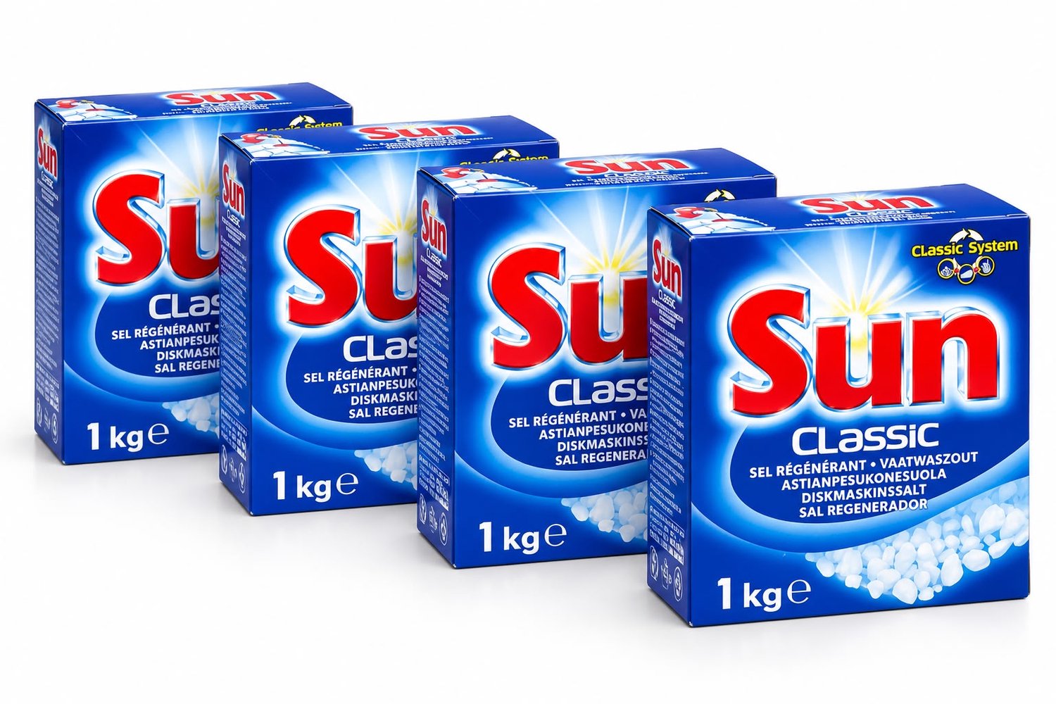 Sun Classic - Vaatwaszout - Klassiek Systeem - 4x1 kg