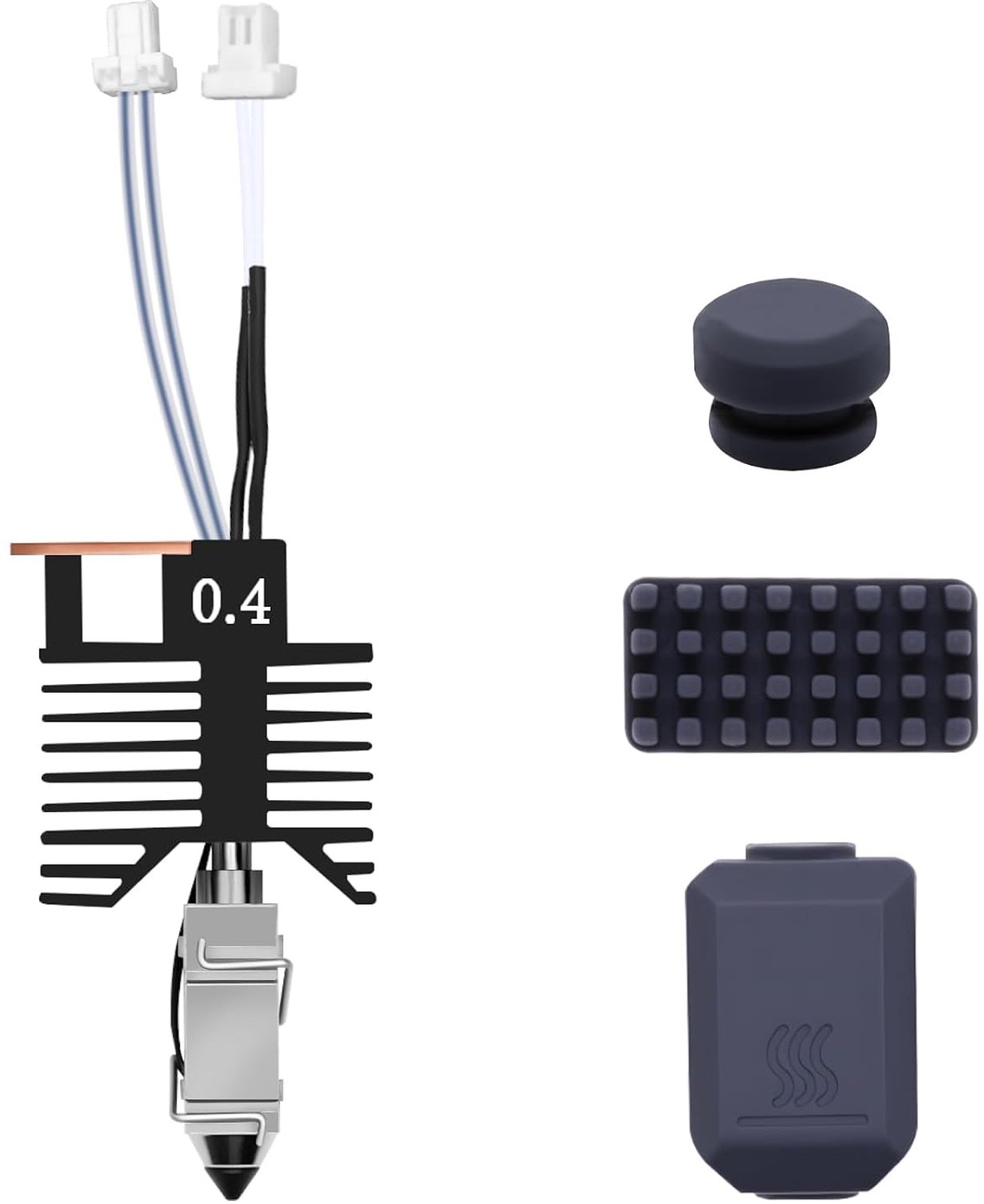 Hotend Kit 0.4mm - Hard staal - Snelle wissel printkop - Verbeterde printkwaliteit - Homevero