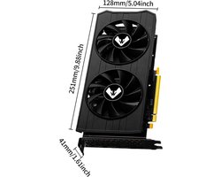 Grafische Kaart RX580 8G - 8 GB GDDR5 - 256-Bits Geheugeninterface - HDMI En DisplayPort - Desktop Videokaart