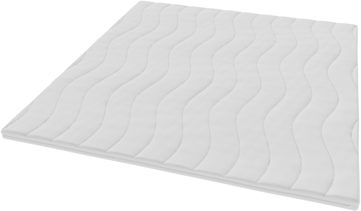Toros Bedden Topdek Matras - Topper Hydro Hotel Deluxe 200x200 7 cm dik wit