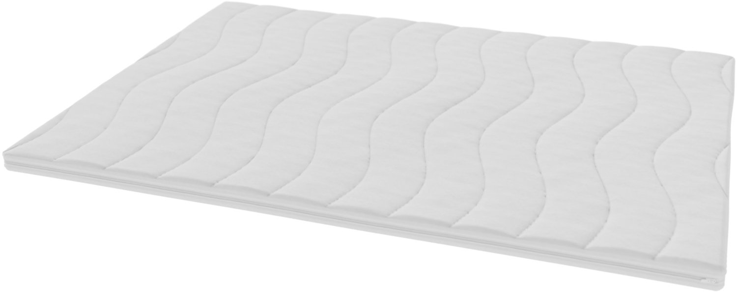 Toros Bedden Topper Topmatras Topdek Bamboe 140x200x7cm Wit