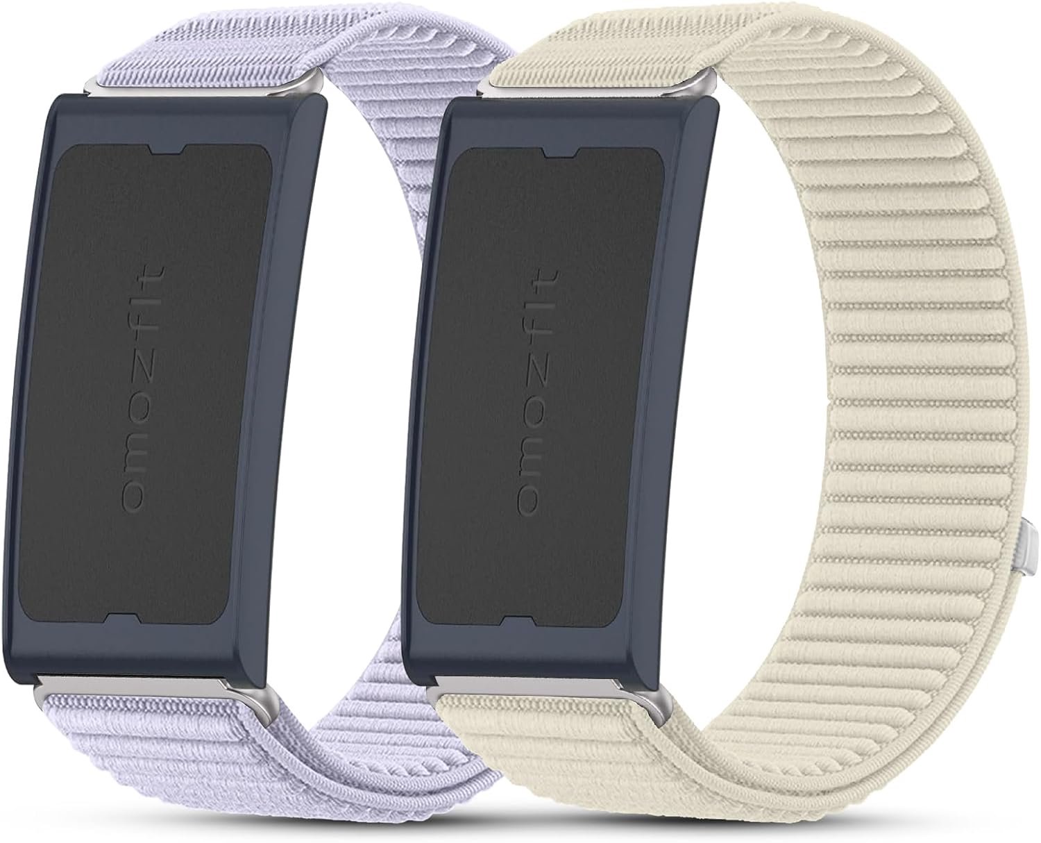 Pack of 2 nylon bracelets compatible with Amazfit Helio Strap, Adjustable Sports Replacement Bracelet for Smartwatch. - ShopVlot
