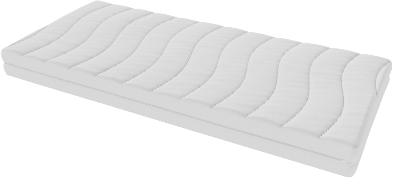 Toros Bedden Matras Bamboo 90x200 - Hr koudschuim - 18cm dik - Afneembare tijk wasbaar - Hotel kwaliteit - 90 x 200 cm Koudschuim Wit/Zwart