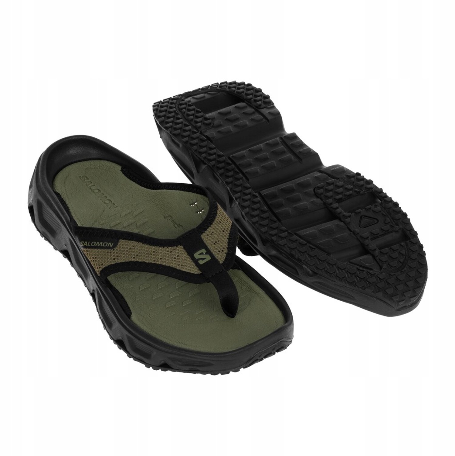 Salomon RX Break Heren Slippers /Olijfgroen Zwart