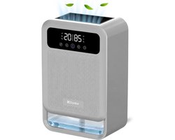 Dynter Luchtontvochtiger - Dehumidifier - 900 ml/dag - Extra grote 3.8L watertank - Stil (33 dB) met nachtmodus - Timerfunctie - Voor Slaapkamer, Badkamer, Kelder & Kantoor - Compact & Draagbaar - Voorkomt Schimmel & Muffe Lucht (DH251 PRO)