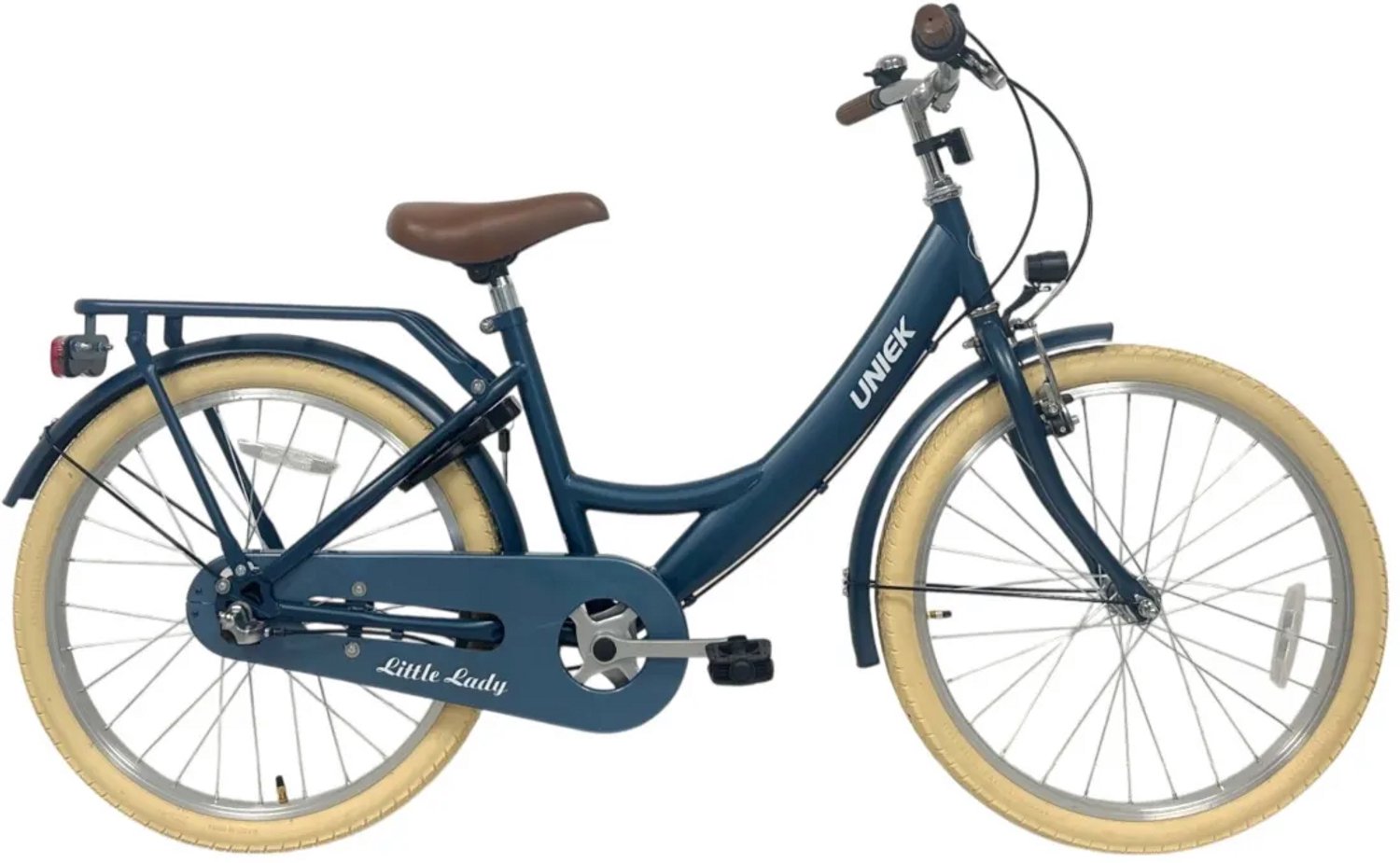 Uniek Kinderfiets Girly 22'' 3N Donker Blauw