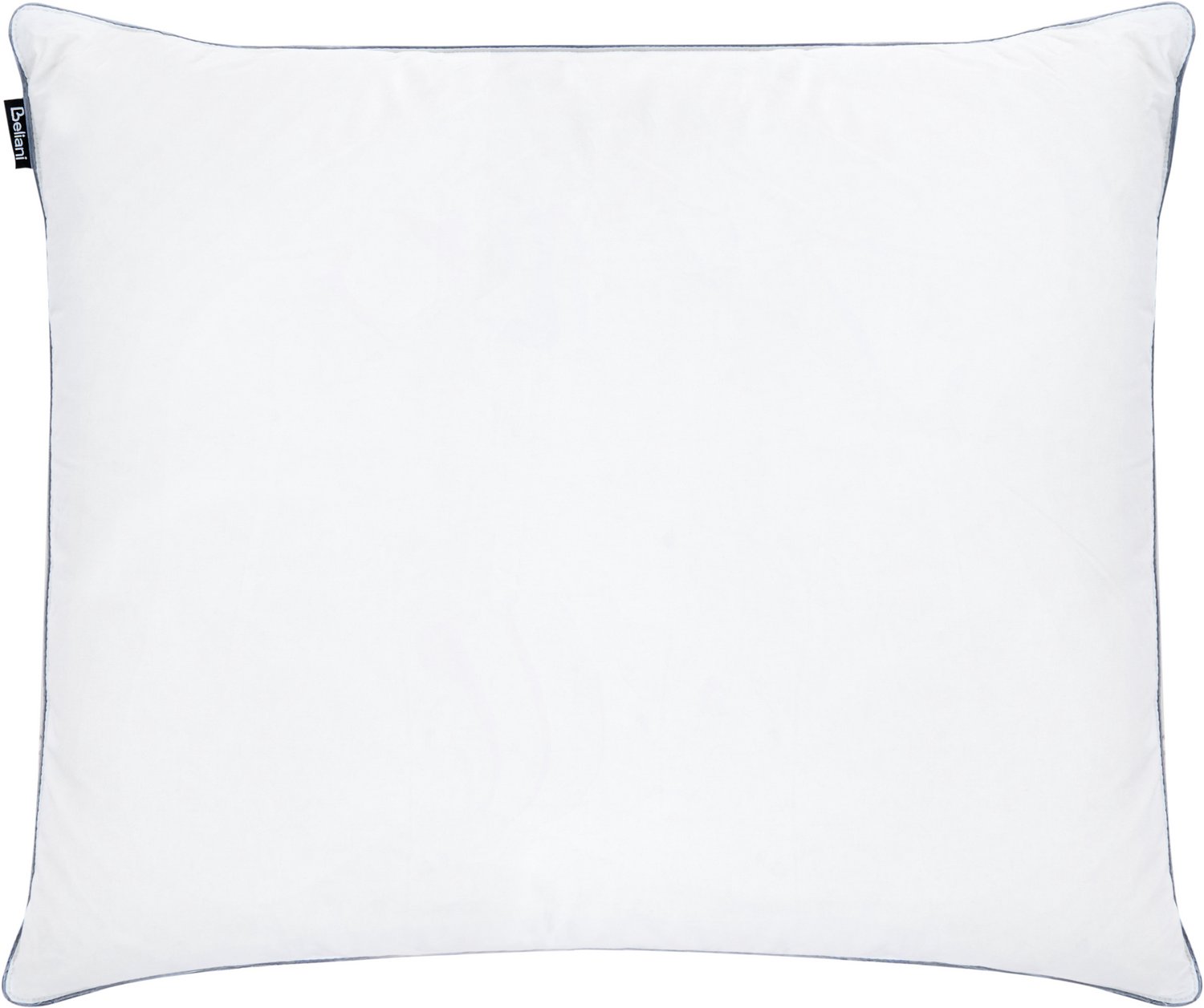 Beliani TEIDE - Hoofdkussen 3 vakken - Wit - 50 x 60 cm - Laag - Eendenveren