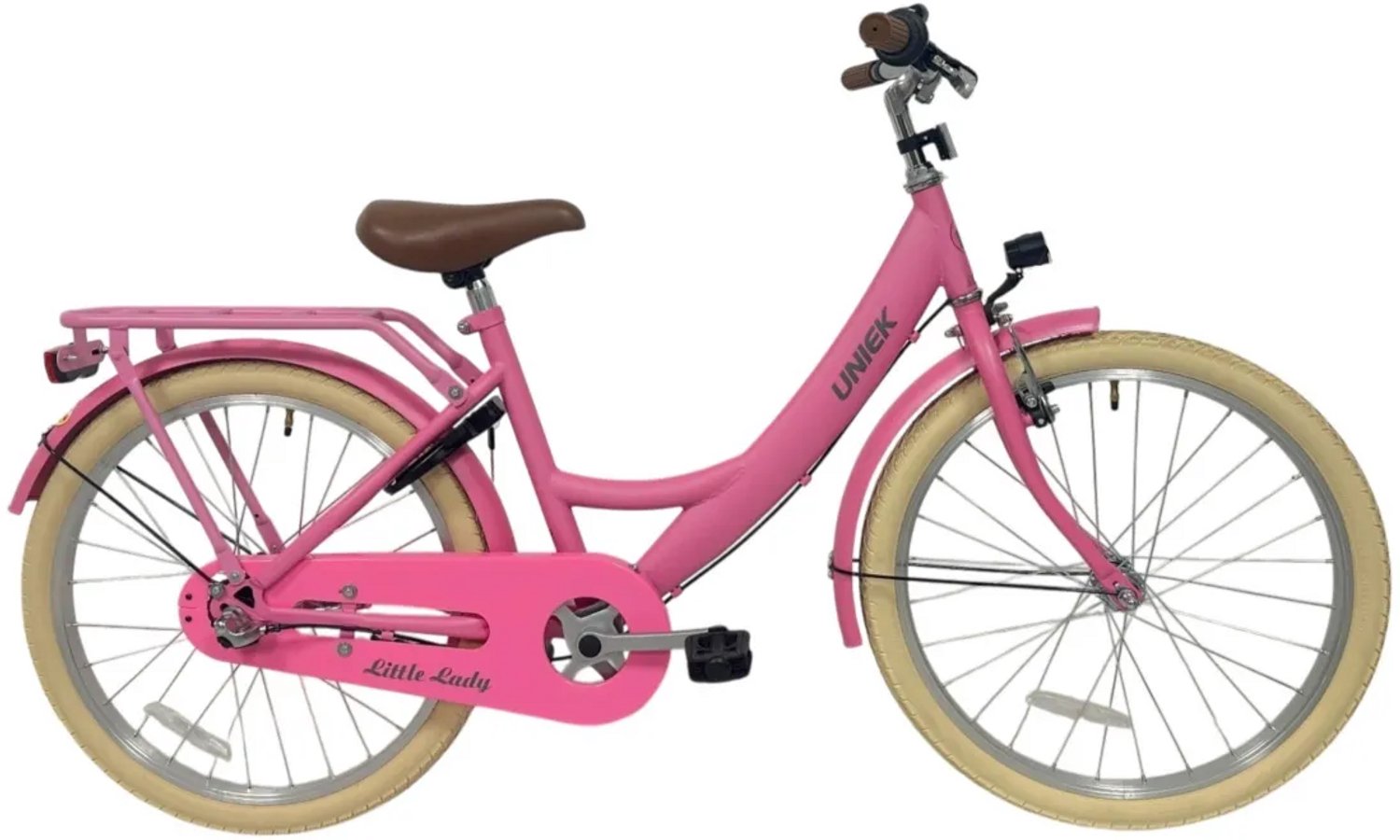 Uniek Kinderfiets Girly 22'' 3N Roze