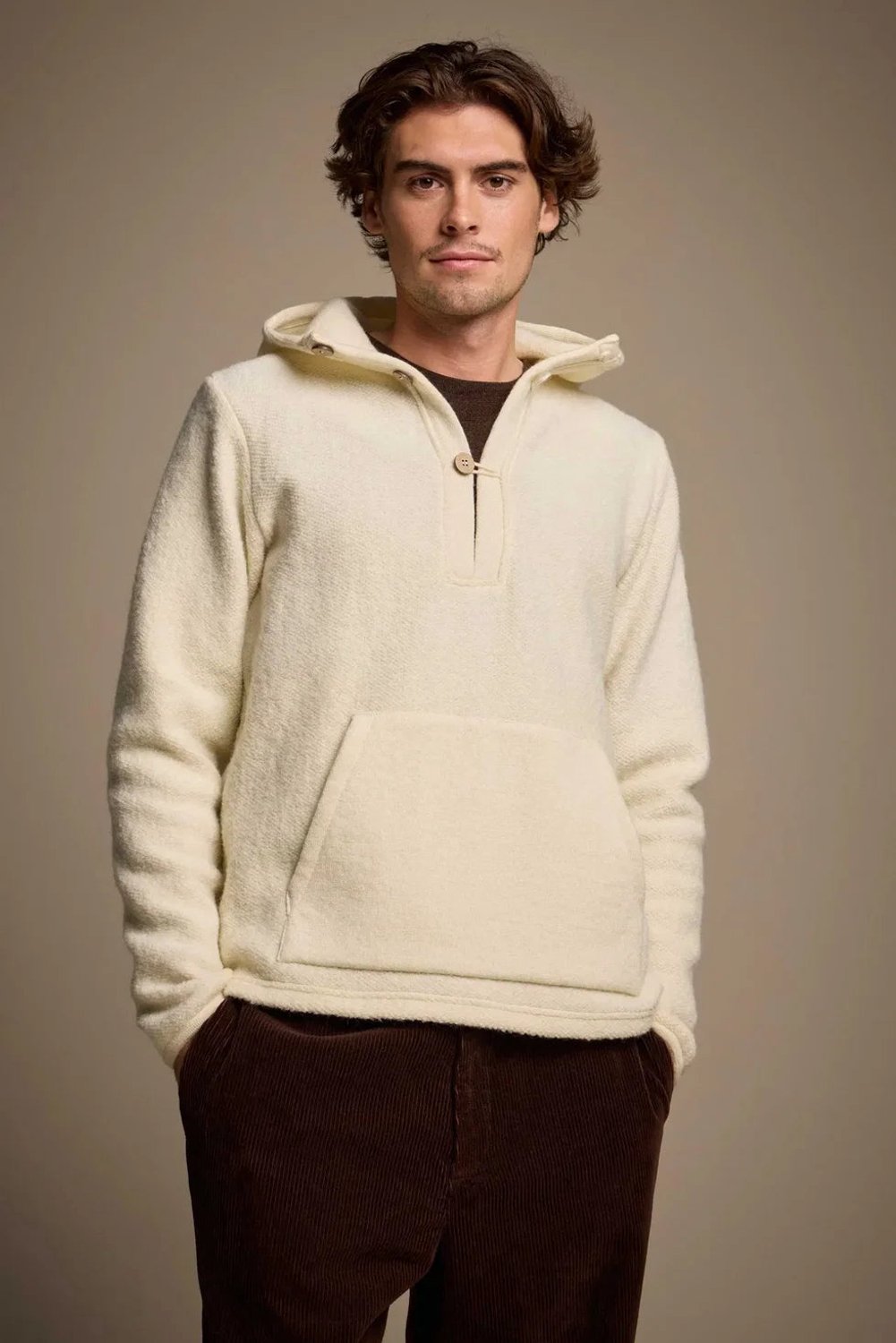 Ivanhoe 1946 anorak unisex Creme