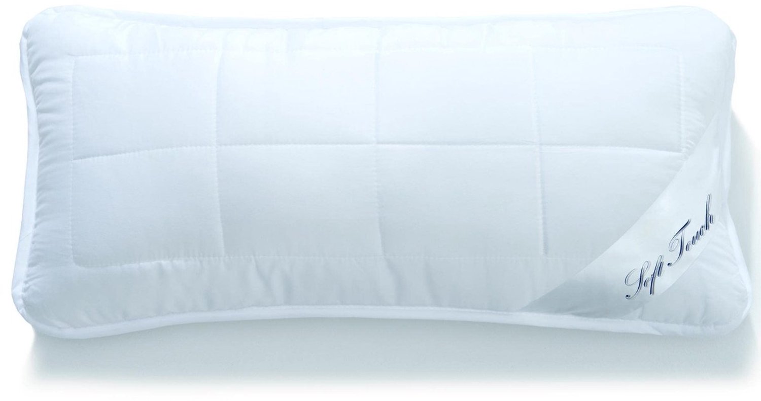 Duraxl Hoofdkussen - 40 x 80 cm - Ritssluiting - Wit