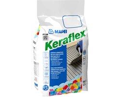 MAPEI Keraflex Tegellijm - Flexibele Cementlijm voor Wand & Vloer - Grijs - Binnen & Buiten