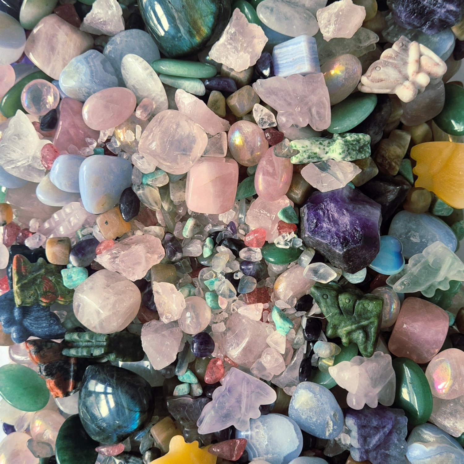 Moonlight Gemstones Fairy Crystal Confetti – per scoop Meerkleurig