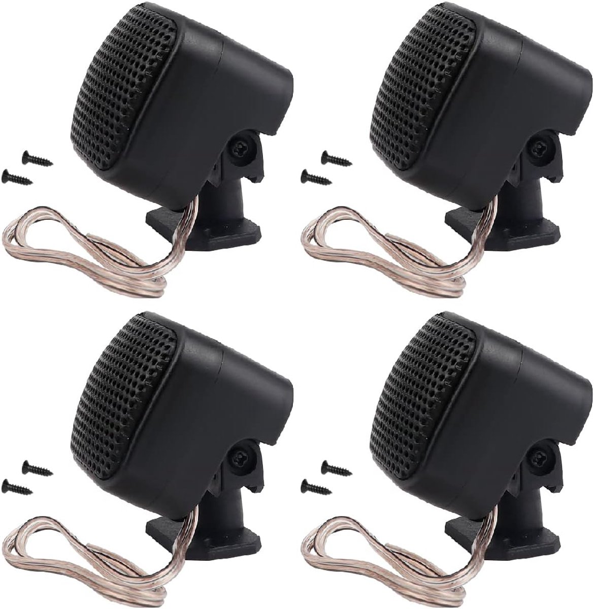 SnelShoppen - 2 Stuks 500W Auto Luidspreker - TP-004A High Power Stereo Auto Tweeter - Eenvoudig te Installeren Luidsprekers voor Vrachtwagen, Boot, e