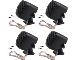 SnelShoppen - 2 Stuks 500W Auto Luidspreker - TP-004A High Power Stereo Auto Tweeter - Eenvoudig te Installeren Luidsprekers voor Vrachtwagen, Boot, e