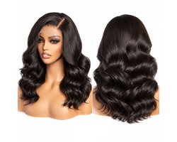 100% Indian Human Hair 360⁰ Frontal Body Wave, 16 Inch, 130% Density