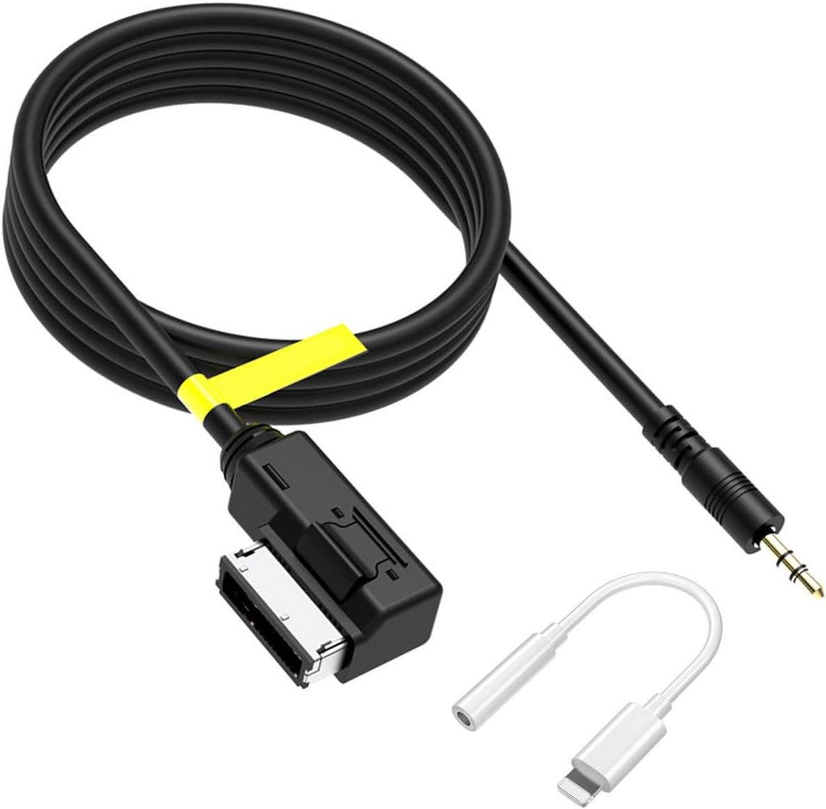 AMI Cable with 3.5 mm Jack Plug, AMI MDI MMI with AUX Input, Compatible with Audi - ShopVlot