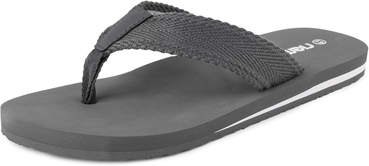 riemot Men's Summer Sandals Casual Beach Comfortable Toe Separator Size 41-47 - ShopVlot
