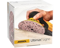 MIRKA Ultimax Ligno Schuurschijven 150mm Multifit - P150