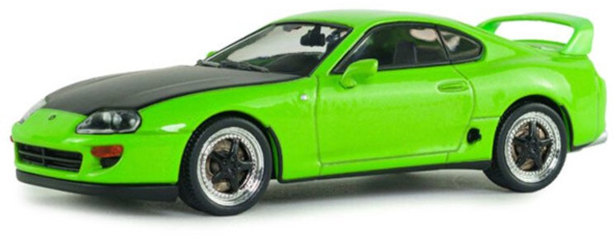 Toyota Supra MK.4 Solido Works 2001 Groen Modelauto 1/43 Solido