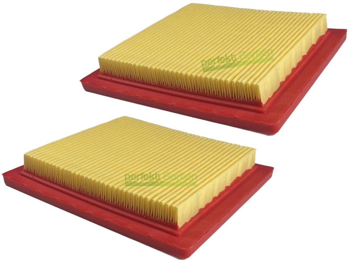 2 stuks luchtfilters voor Stiga Castel Garden-grasmaaiers / RM45 SV150 SV40 / 1111-9169-01