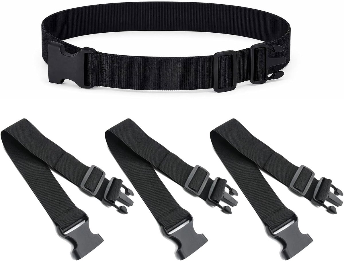 4 stuks riemverlenging voor riemtas 3,8 × 40 cm