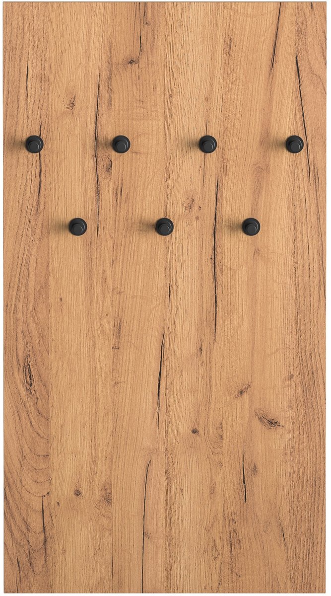 Selsey Vasco – Wandkapstok met 7 haken, 50 cm
