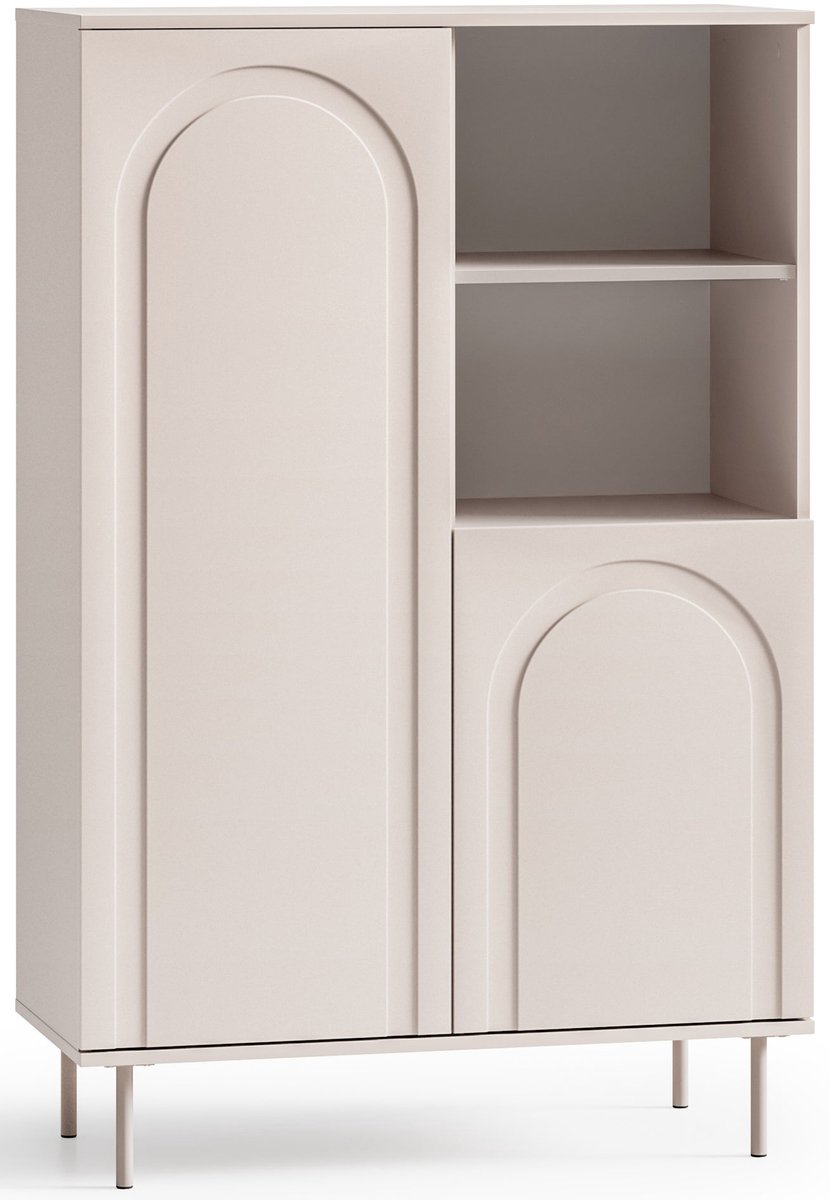 Selsey Orvella – Staande kast, kasjmiergrijs, 90 cm