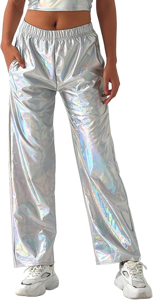 Damesbroek met hoge taille, katoen, cargo, joggen, palazzo, elastische taille, breed, vloeiend, comfortabel, zomer, zakken, licht, casual, zacht, casual, A70